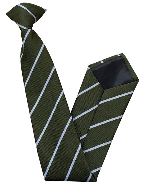 Green Howards Clip On Tie