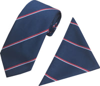 Royal Navy Tie & Hanky Set
